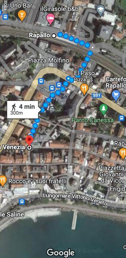 Apartmán Casa Nandina In Centro Rapallo Exteriér fotografie